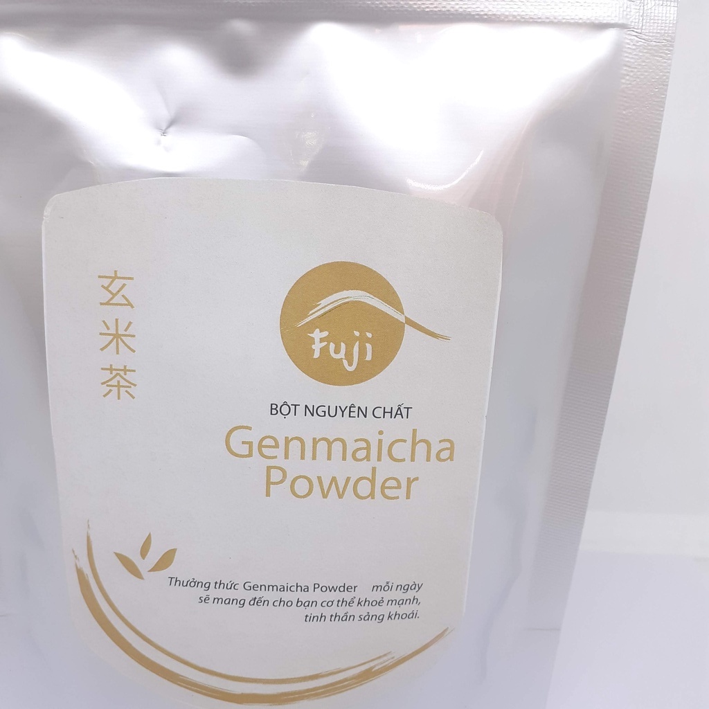 Bột Trà Xanh Gạo Rang Genmaicha Powder Nguyên Chất 100g - Chính Sơn
