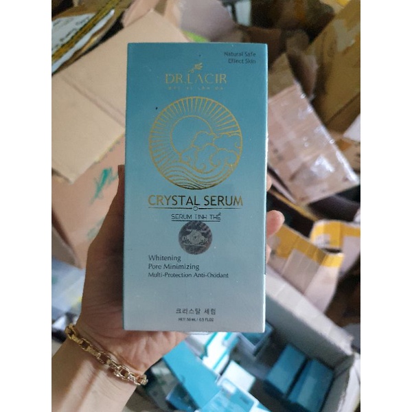 Serum Tinh Thể Cấp Ẩm Da Chống Lão Hoá, Se Khít Lỗ Chân Lông Crystal Serum loại nhỏ DR.LACIR