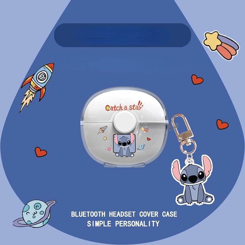 Vỏ Bảo Vệ Hộp Sạc Tai Nghe Lenovo XT95 Pro Mềm Hình Phi Hành Gia &amp; Pikachu