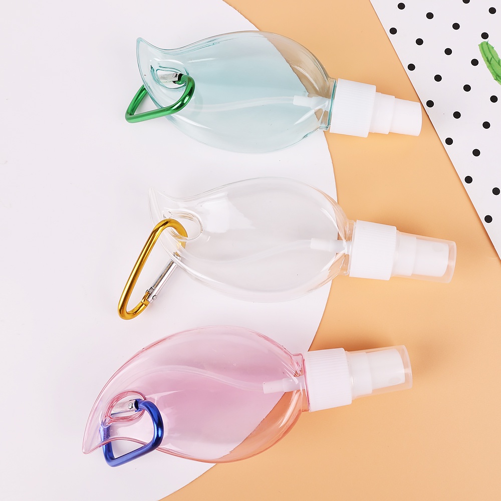 Chai rỗng hình chiếc lá đựng nước hoa dạng xịt đa năng tiện lợi 50ml