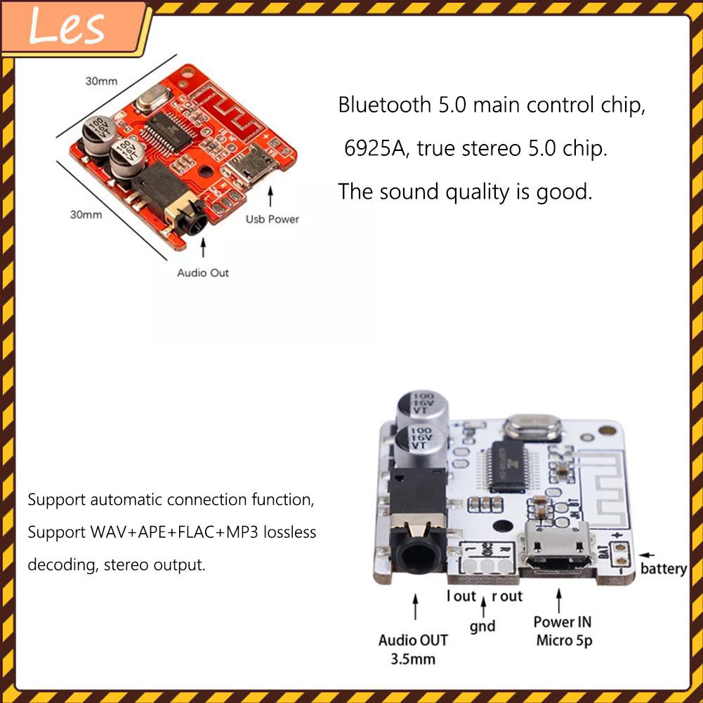 Bảng Mạch Giải Mã Âm Thanh Bluetooth 5.0 Mp3 Chuyên Dụng