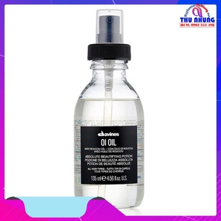 TINH dầu DAVINES OI OIL cho tóc khô hư tổn 135ml
