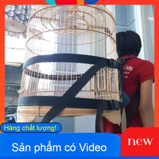 BALO ĐEO LỒNG CHIM HỌA MI CHÀO MÀO-BALO VẬN CHUYỂN LỒNG-PHỤ KIỆN VẬN CHUYỂN CHIM