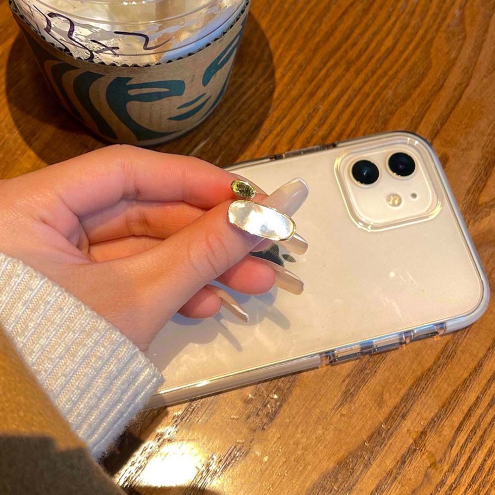 Nhẫn Hở Bằng Kim Loại Hình Oval Nhiều Màu Sắc Phong Cách Hàn Quốc Cổ Điển Thời Trang Cho Nữ