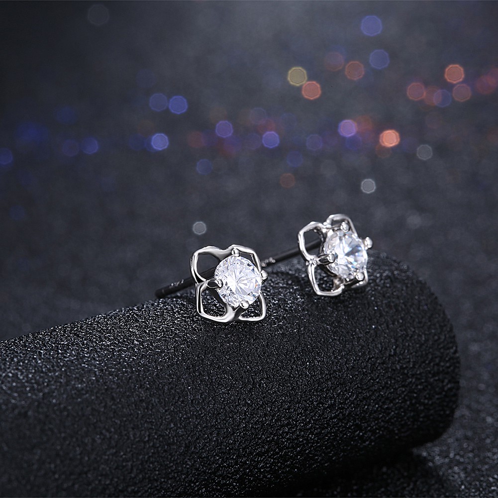 Bông tai bạc MUTO Lovely Flower 925 Sterling Silver