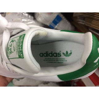 2020Giày thể thao stan smith gót mầu xanh