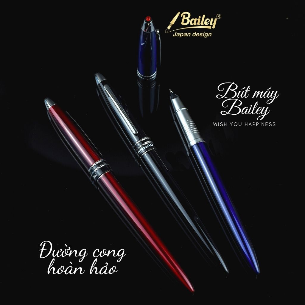 Bút máy Bailey ngòi trơn nét nhỏ mã jinhao BTL06 sang trọng và tinh tế