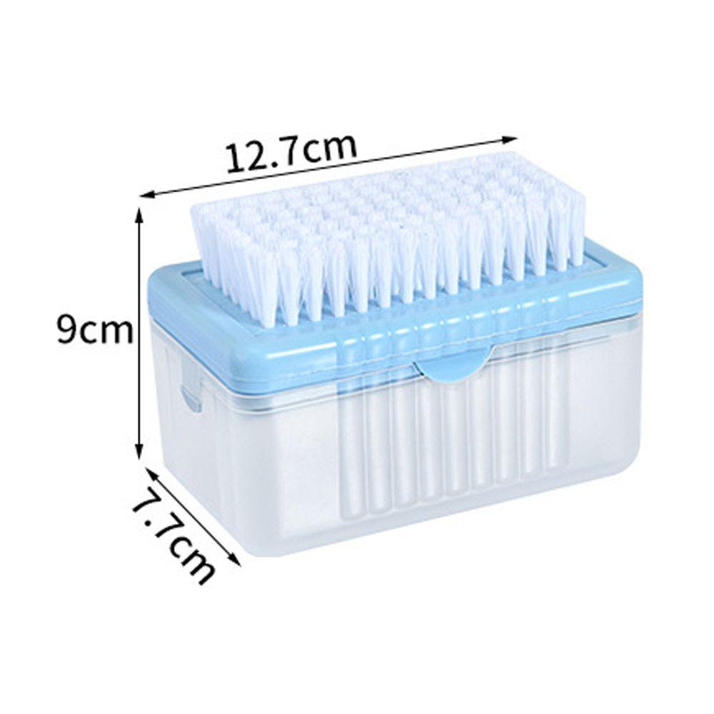 Hộp Đựng Xà Phòng Dạng Lỏng Hai Lớp Kèm Cọ Rửa Chén Tiện Dụng Cho Nhà Bếp