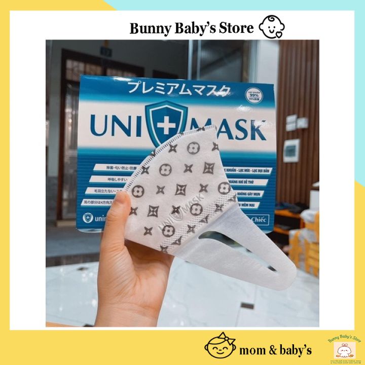 Khẩu Trang 3D Kháng Khuẩn Unimark Hộp 50 Chiếc | BigBuy360 - bigbuy360.vn