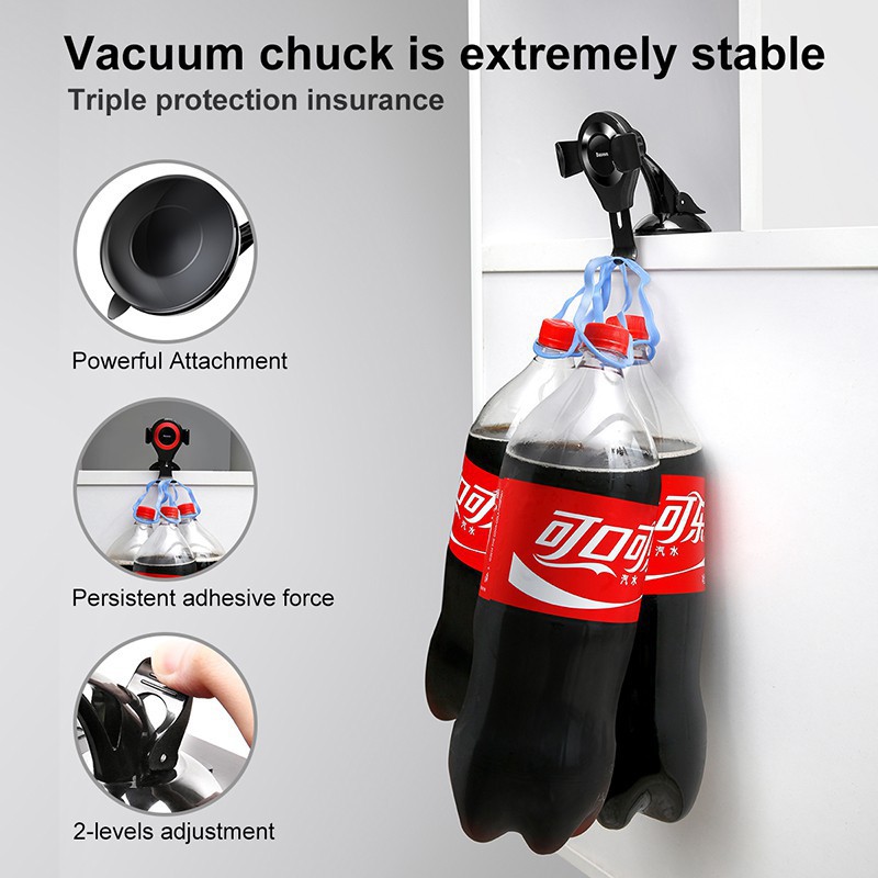 Bộ đế giữ điện thoại dùng trong xe hơi Baseus Osculum Type Gravity Car Mount | BigBuy360 - bigbuy360.vn