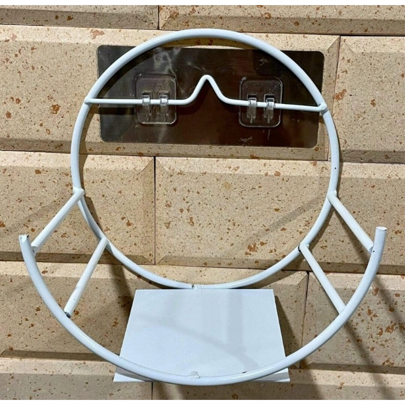 Kệ giá treo tường (BÁN NGUYỆT) dán tường cường lực, siêu chắc, đồ dùng trang trí nhà cửa