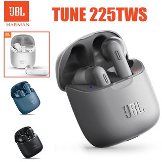 Tai nghe bluetooth jbl tune 225tws jbl t225tws âm thanh siêu trầm kèm hộp sạc ốp