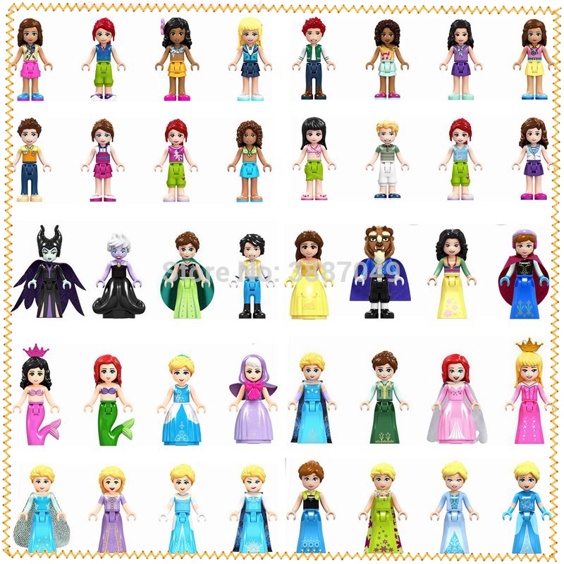 Đồ chơi lắp ghép mô hình lego nhân vật công chúa đáng yêu cho bé