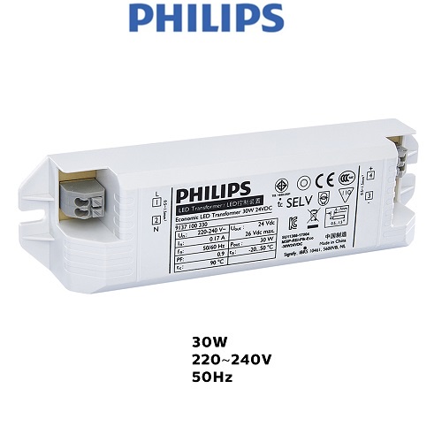 Nguồn LED dây Philips Economic LED Transformer Công suất (30W,60W,120W,180W)