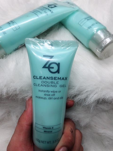 (CHÍNH HÃNG) SỮA TẨY TRANG ZA CLEANSEMAX ( Double cleansing gel) 100g