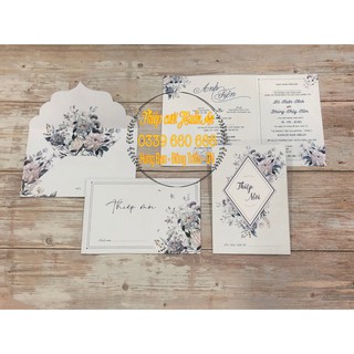 Thiệp cưới có phong bì