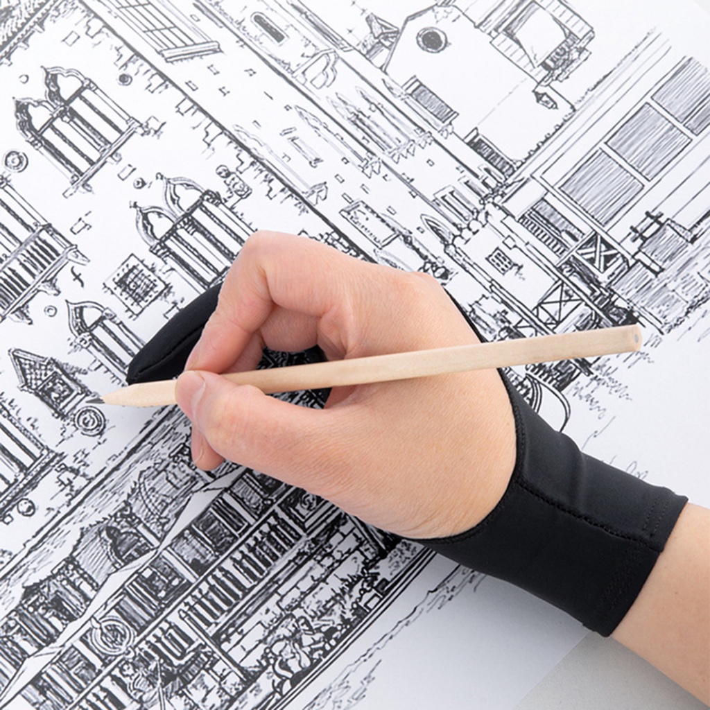 Găng Tay Co Giãn Bảo Vệ Màn Hình Dùng Cho Họa Sĩ Vẽ Tranh