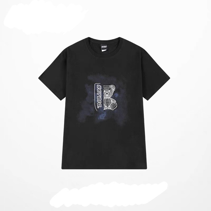Áo thun T-shirt HEYBIG gấu 3D 100% cotton