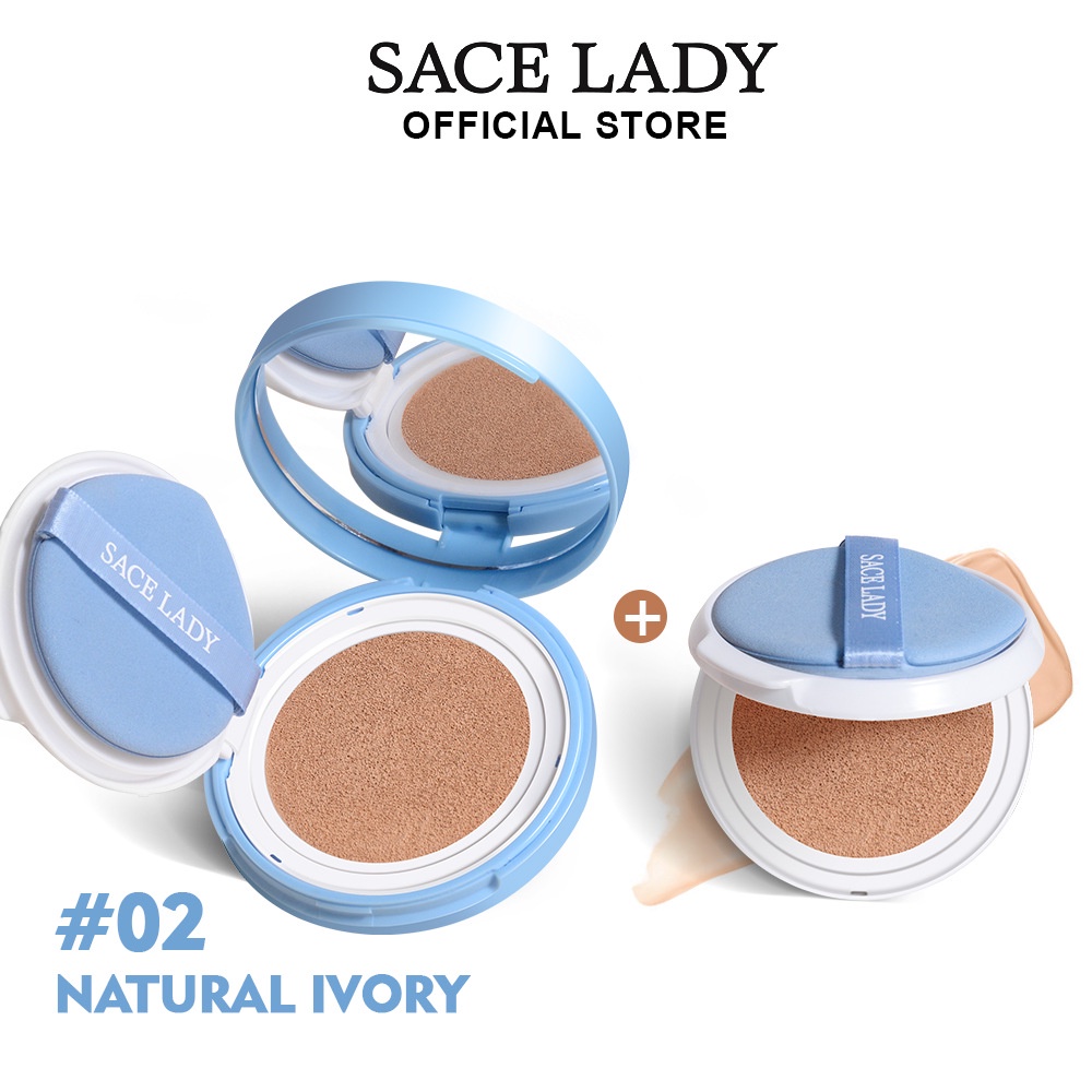 SACE LADY Oil Control Face Powder Matte Waterproof Flawless Setting Powder Compact Face Makeup With Puff [Long Lasting,Smooth,Lightweight] okase