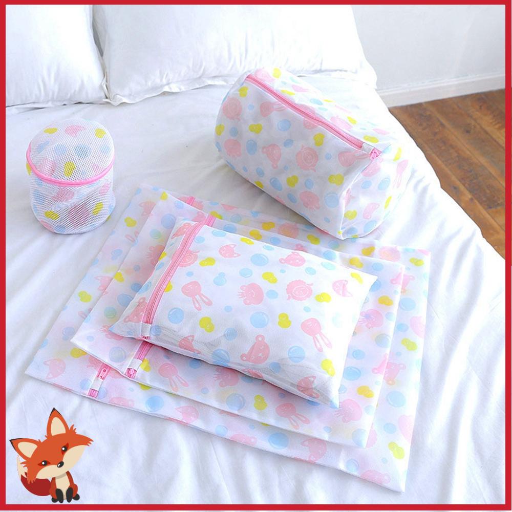 Túi lưới giặt đồ polyester khóa kéo 6 kích cỡ lựa chọn