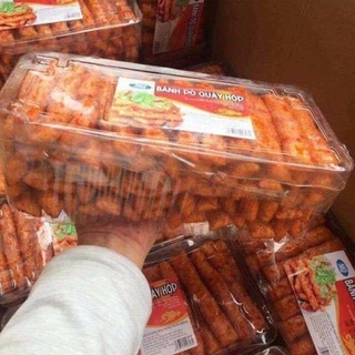 Bánh pò miếng vừng 3 ngăn 60 cái 320g vị cay nhẹ, mùi bò hấp dẫn