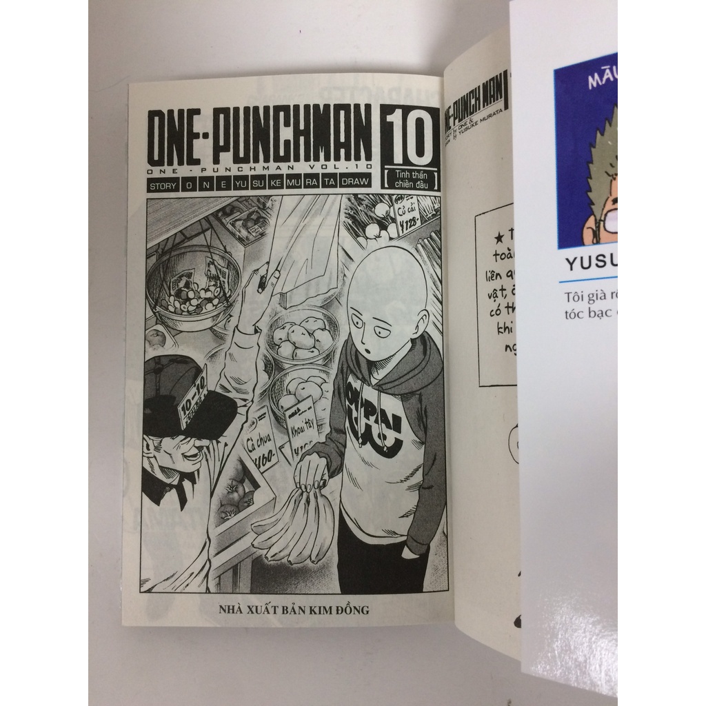 Sách - One punch man - Tập 10