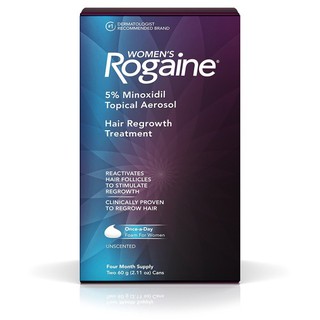 Thuốc mọc tóc cho nữ Rogaine Hair Regrowth Treatment Foam, 5% Minoxidil, 4 tháng