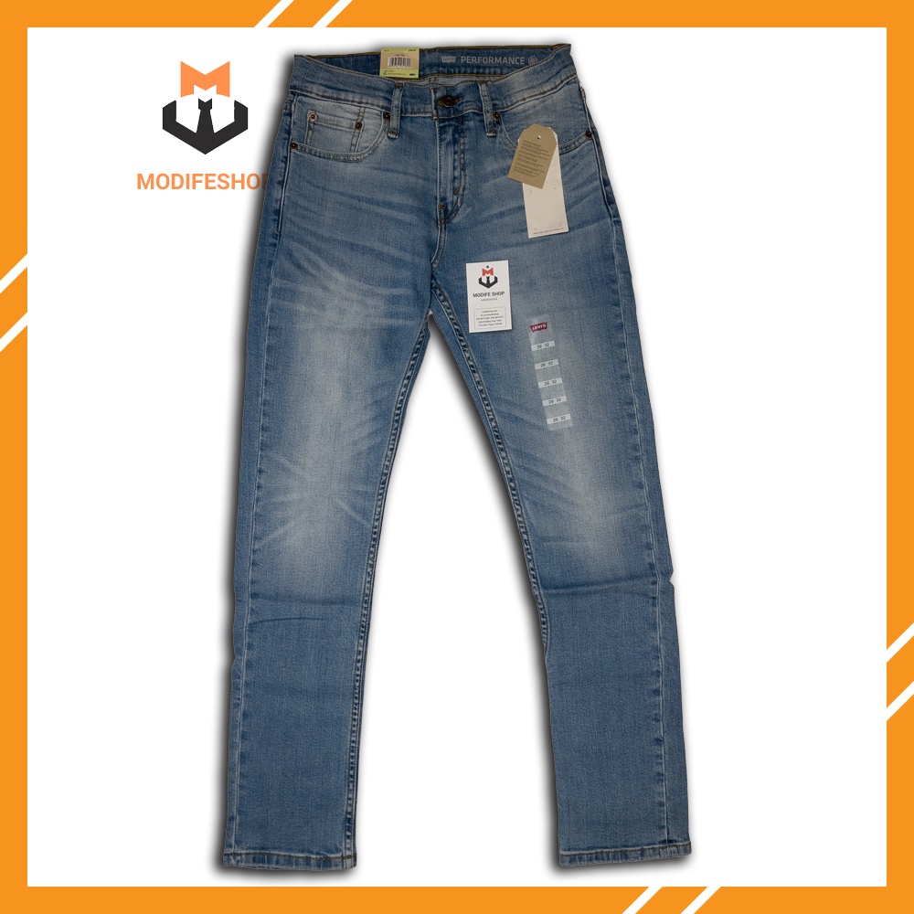 Quần Jean Nam Levis Xanh Wash Cao Cấp ống Slim Fit - Modife Shop