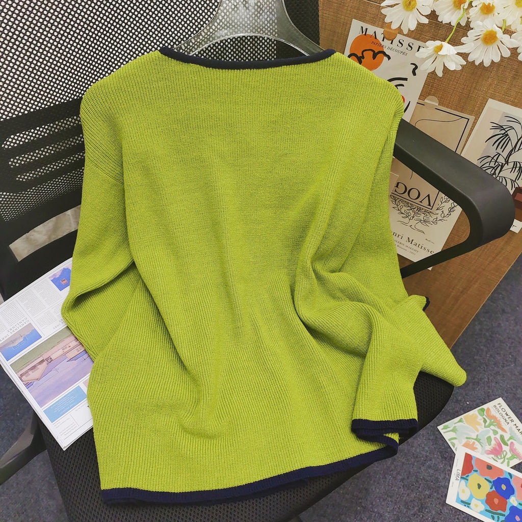 Áo Khoác Len Dài Tay Thiết Kế Mới Thời Trang Dành Cho Mùa Thu Đông