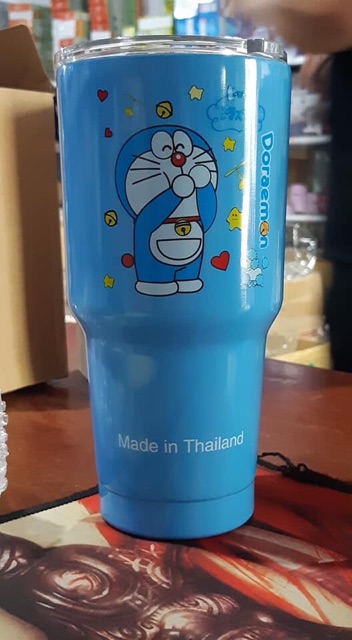 CỐC GIỮ NHIỆT THÁI LAN LY GIỮ NHIỆT THÁI TẶNG KÈM ỐNG HÚT THANH CỌ RỬA 900ML