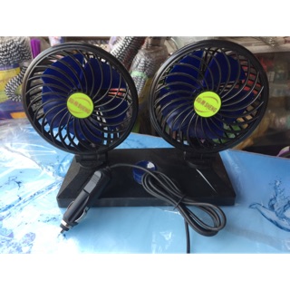 Quạt chạy ắc quy dùng cho oto