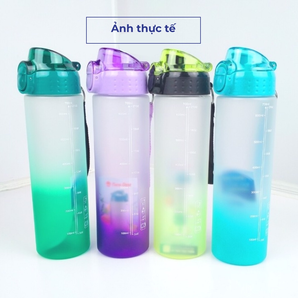 Bình nước cầm tay 700ml Rạng Đông, bình thuỷ cầm tay, Model: RD-07P1, 4 màu