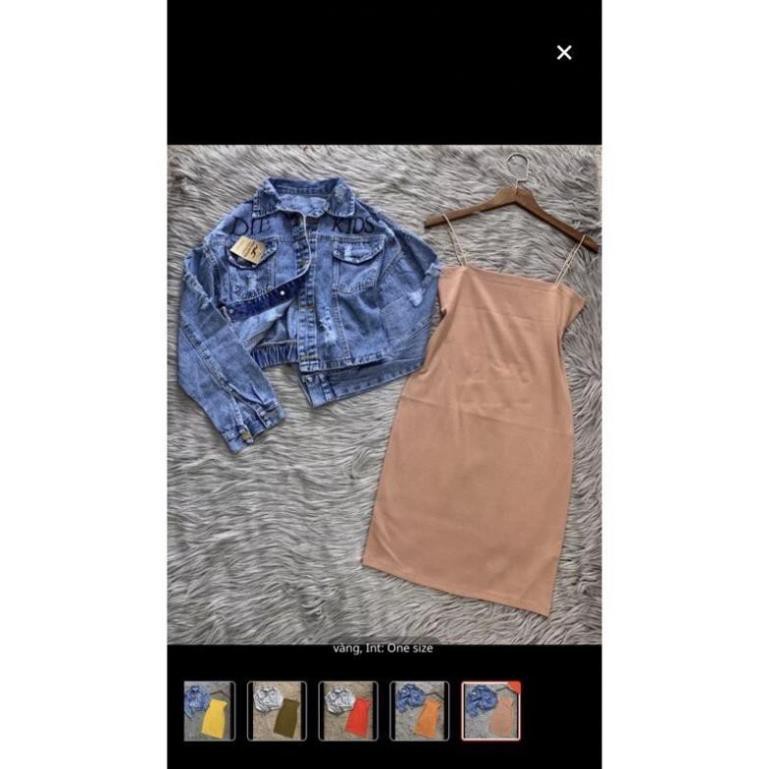 Váy body 2 dây mẫu mới siêu hot 2020 _ sexy tôn dáng _ đủ màu cho nàng năng động | BigBuy360 - bigbuy360.vn