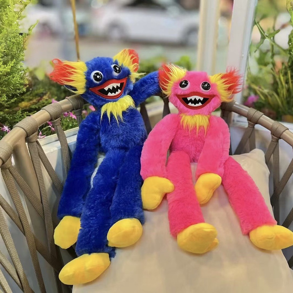 Đồ chơi nhồi bông Hình Nhân Vật Huggy Wuggy Mềm Mại Kích Thước 45CM Trang Trí Phòng