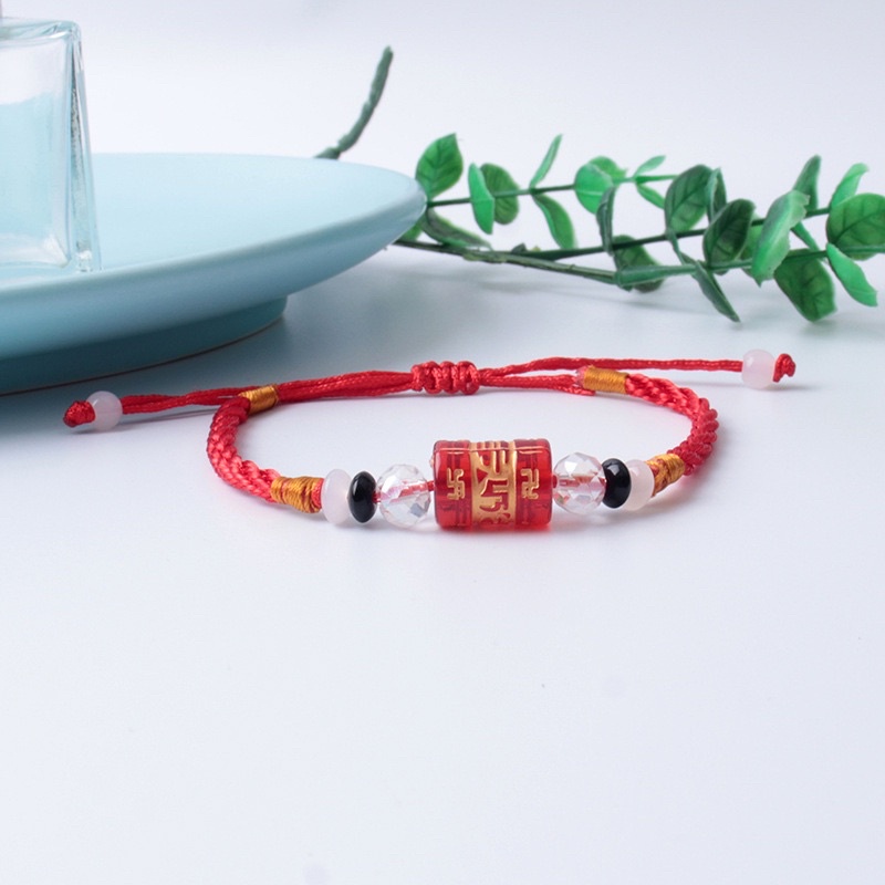 Vòng Tay Chỉ Đỏ Lu Thống May Mắn