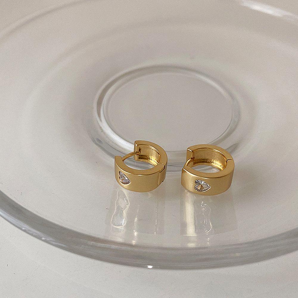 Bông Tai Tròn Phong Cách Hip Hop Thời Trang Cho Nam Và Nữ