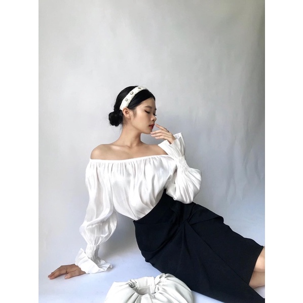 VELLE DESIGN chân váy Luna chất cotton hàn dày dặn co giãn tốt không nhăn