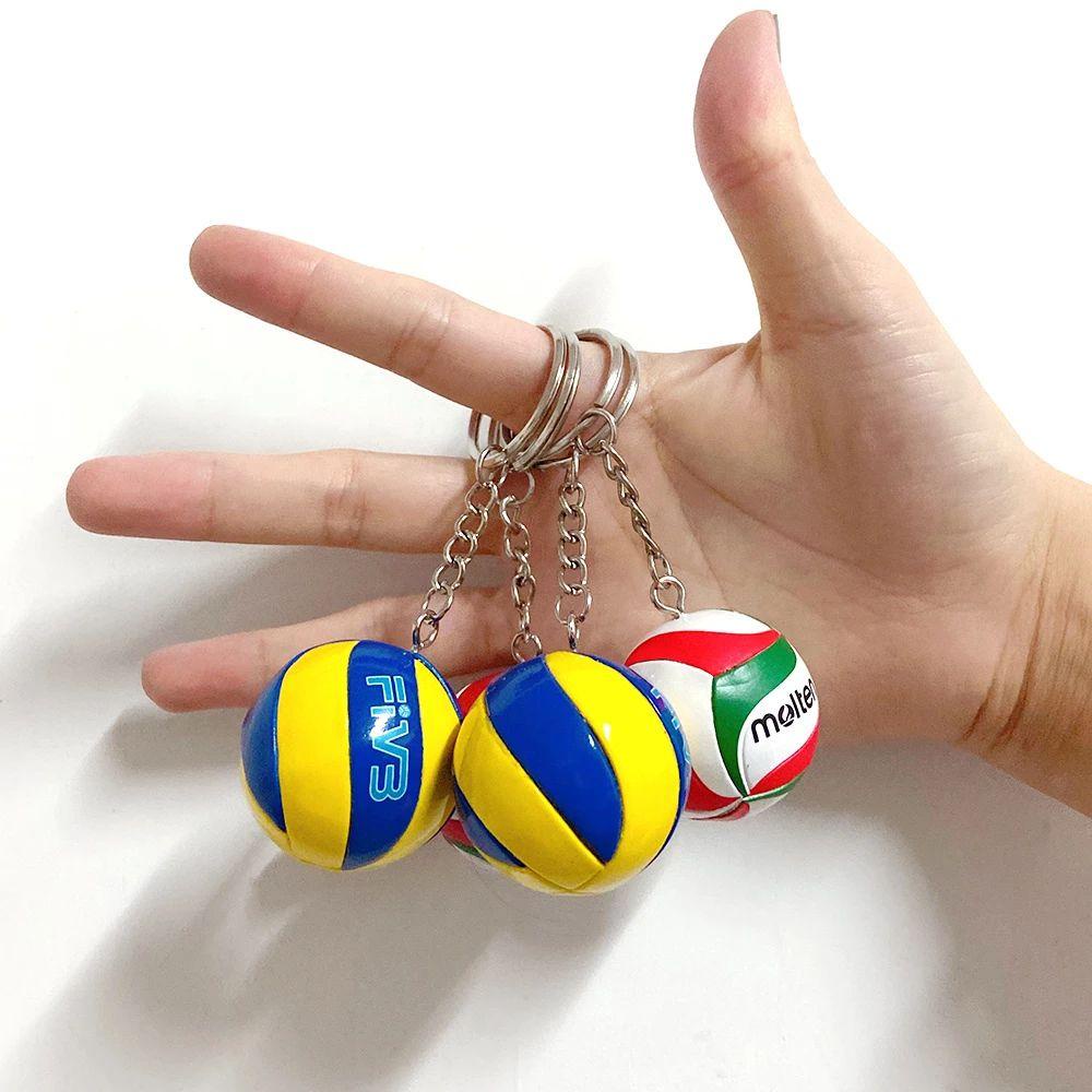 LANFY Móc Khóa Hình Quả Bóng Chuyền Mini Dễ Thương