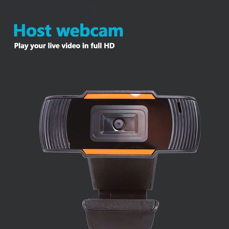 Webcam độ phân giải 720P có micro chất lượng cao cho máy tính bàn