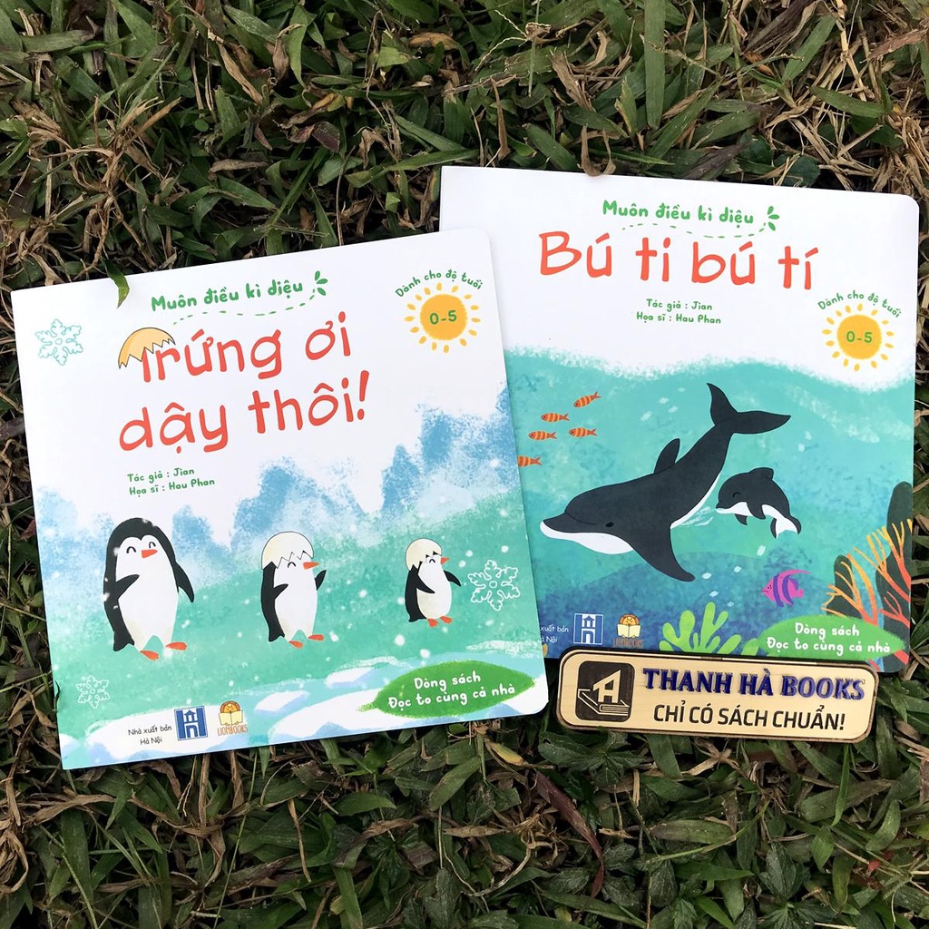 Sách - Muôn điều kì diệu - Bộ 2 quyển tặng kèm Nametag - Dành cho bé 0 - 5 tuổi (Dòng sách đọc to)