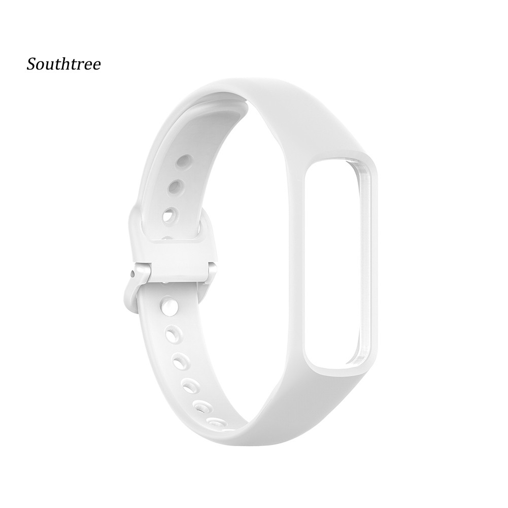 Dây Đeo Thay Thế Chất Liệu Silicon Thiết Kế Nhiều Lỗ Thời Trang Cho Samsung Galaxy Fit-E R375