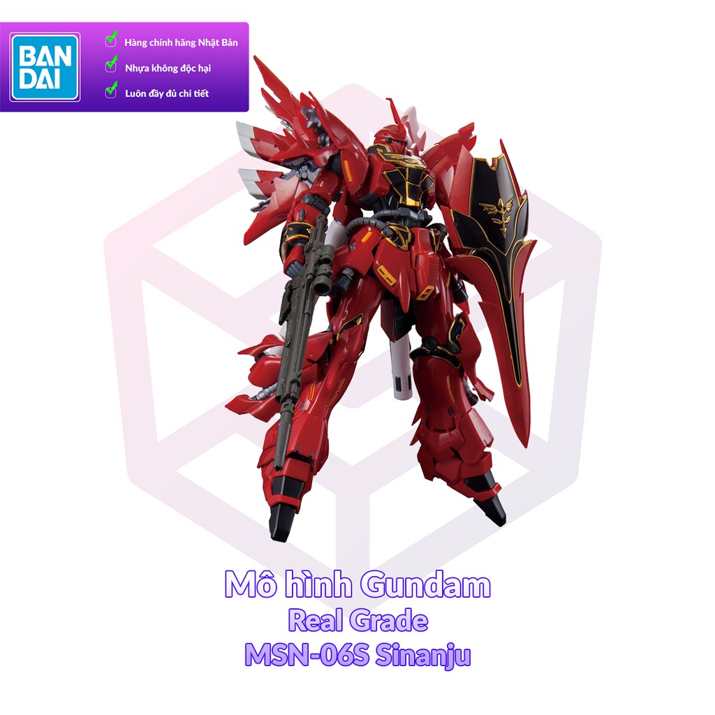 Mô hình Gundam Bandai RG 22 MSN-06S Sinanju 1/144 MS Gundam UC [GDB] [BRG]
