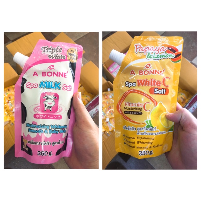 Muối tắm A Bonne Thái Lan 350g date 2025