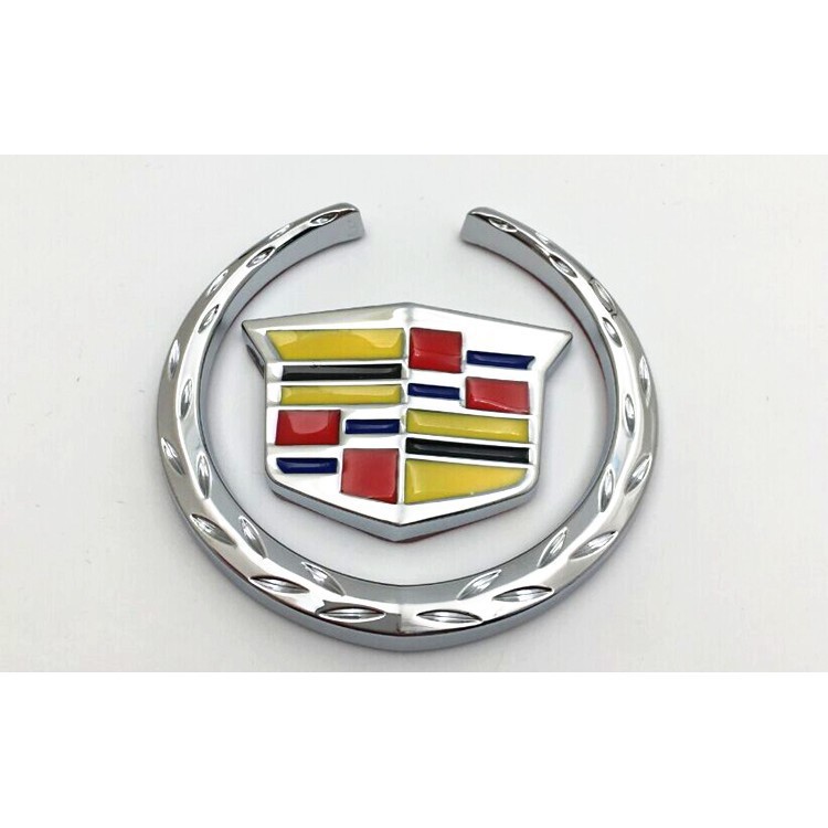 Logo Kim Loại Trang Trí Xe Hơi Cadillac