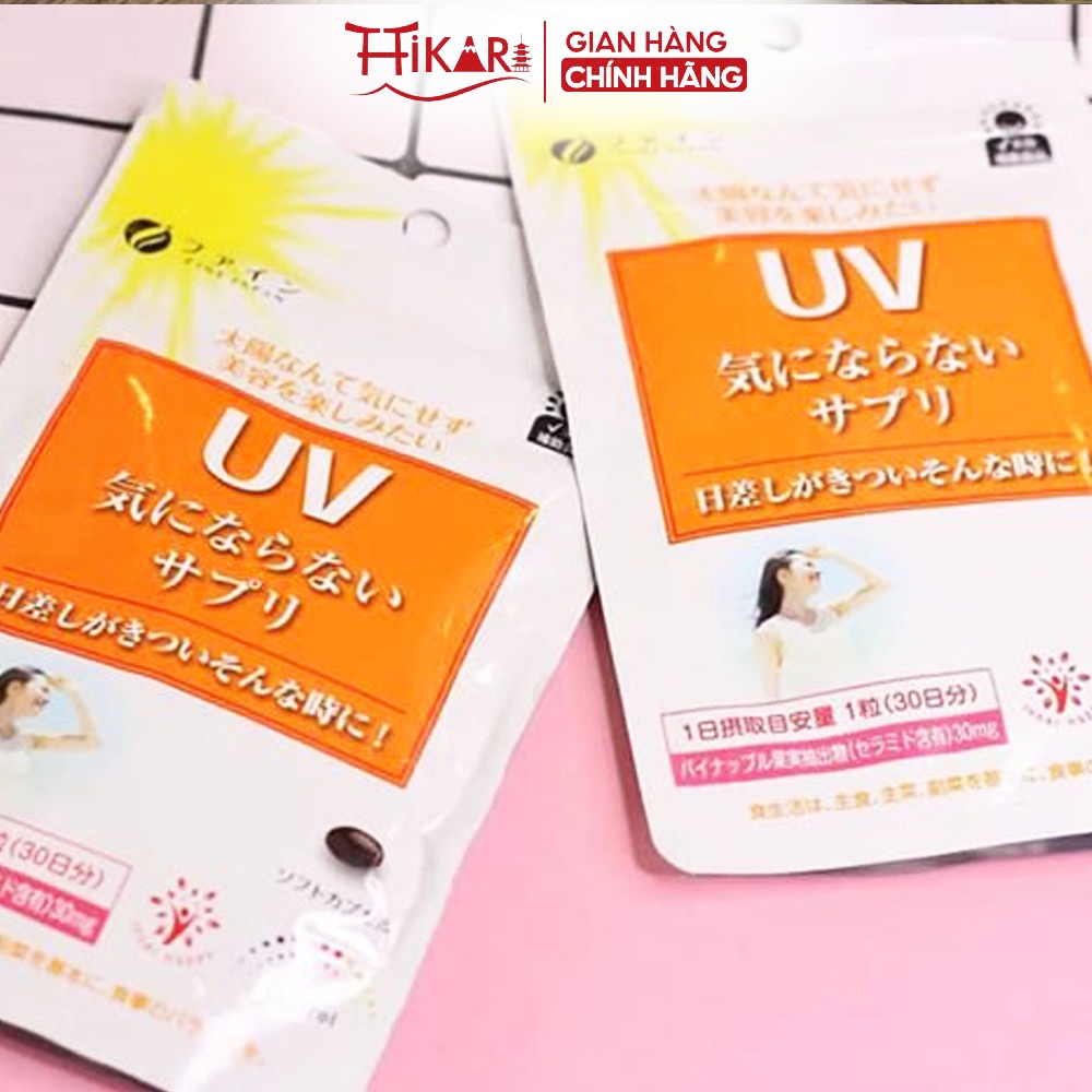 Viên uống chống nắng UV Fine Japan 30 viên/gói