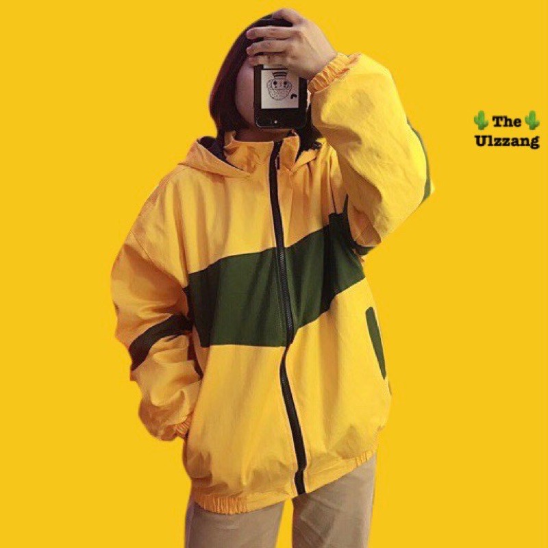 🌵 𝐓𝐡𝐞𝐔𝐥𝐳𝐳𝐚𝐧𝐠 🌵 CM Áo Khoác Bomber Dù 2 Lớp Phối Màu (Kèm Video, Hình Thật)