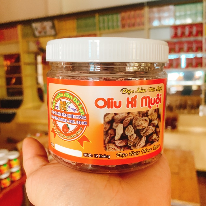 [Mã GROSALE5 giảm 10% đơn 150K] Ôliu Xí Muội DLFresh Xí Muội Không Hạt 300gr