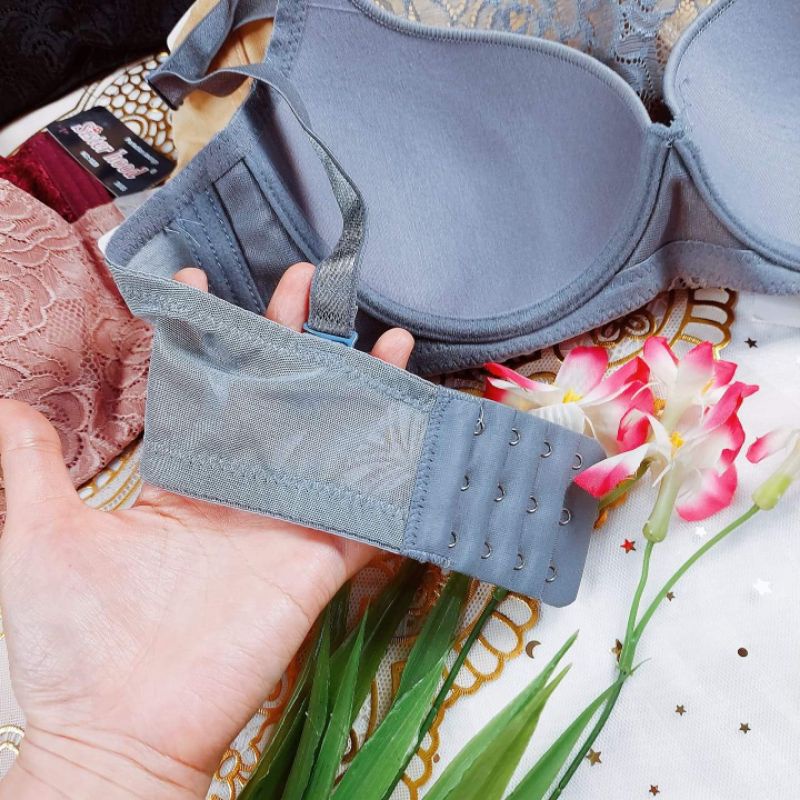 Áo Lót Định Hình Bra Ren 3D Siêu Mỏng, Có Gọng, Nâng Gom Ngực, Chống Xệ Hoàn Hảo