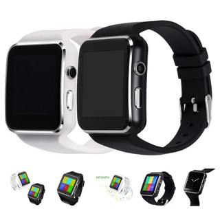 Đồng hồ thông minh x6 màn hình cong smartwatch x6 hỗ trợ sim và thẻ nhớ hỗ trợ tiếng việt