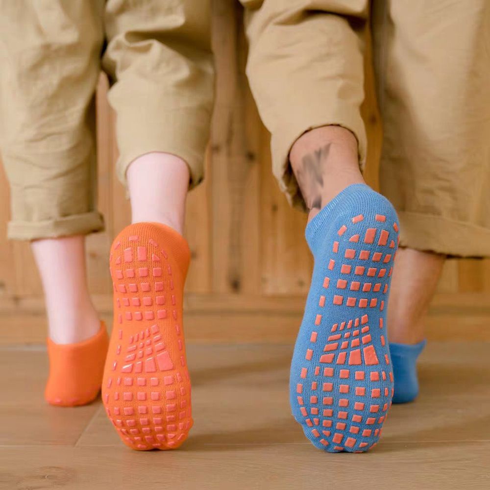 『BSUNS』 Vớ cao su cotton dày thoáng khí chống trượt giữ ấm chân nhiều màu sắc cho bé trai/bé gái